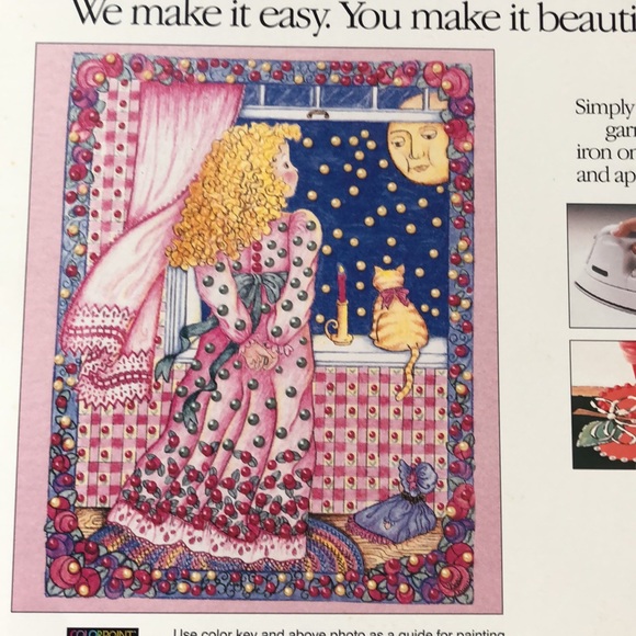 3 NWT fun sets of iron fabric designs for decorate - Picture 4 of 12